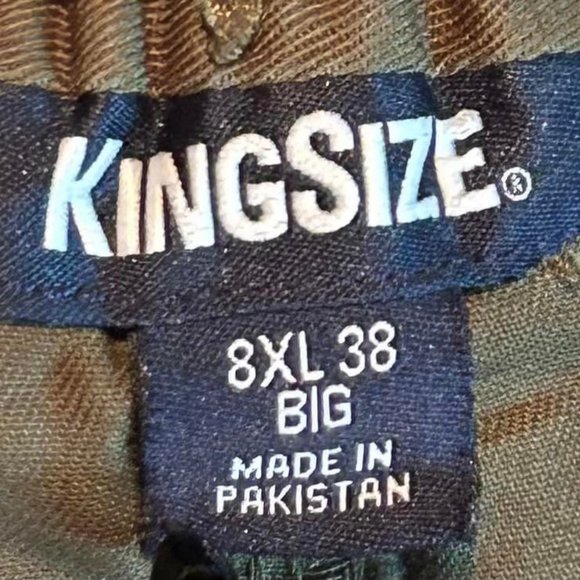 Size 8X 38 NIP Men's Kingsize Elastic Waist, Cargo Slacks - Picture 2 of 10